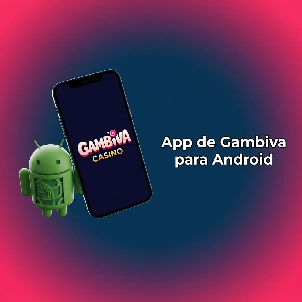 Aplicación móvil de Gambiva para Android con opciones de apuestas deportivas y casino disponible para descargar gratis